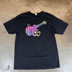 The Monkees 50th Anniversary black cotton t-shirt Men's Size XL